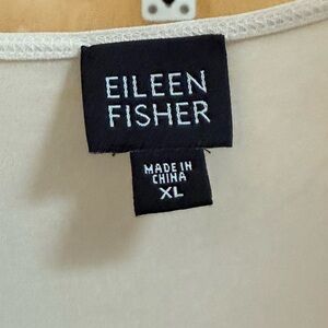 Eileen Fisher Silk Cream Camisole
